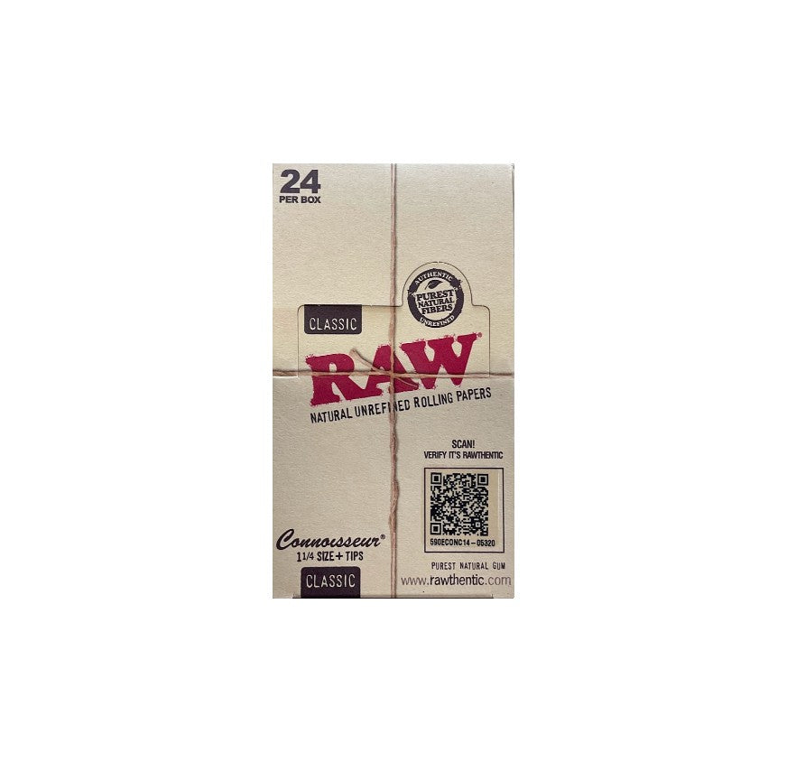 RAW CONNOISEUR11/4 TIP 24CT