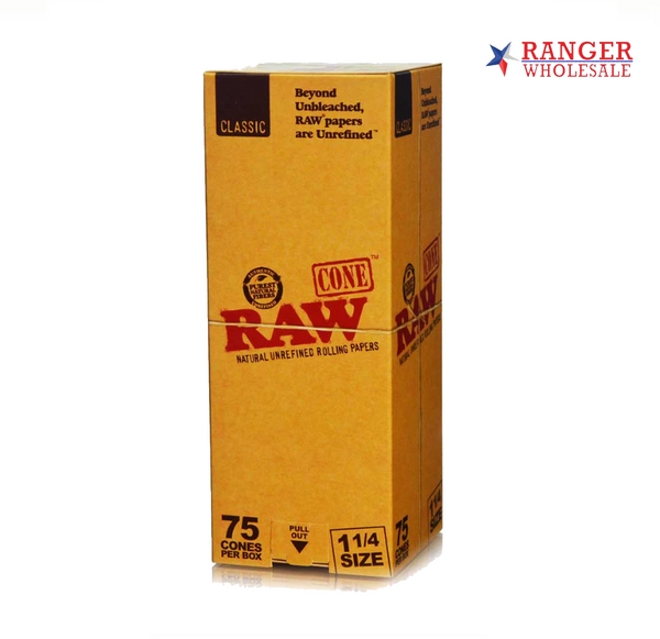 RAW CONE CLASSIC 1 1/4 75CT
