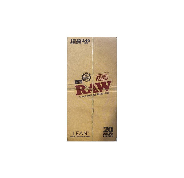 RAW PRE ROLL CONE KING 20/12CT