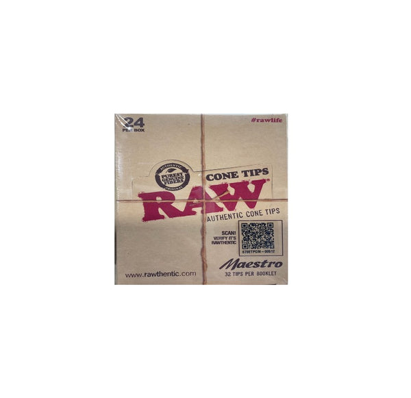 RAW MAESTRO CONE TIP 24CT