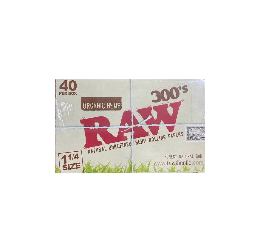 RAW ORGANIC BLOCK 300'S 40CT