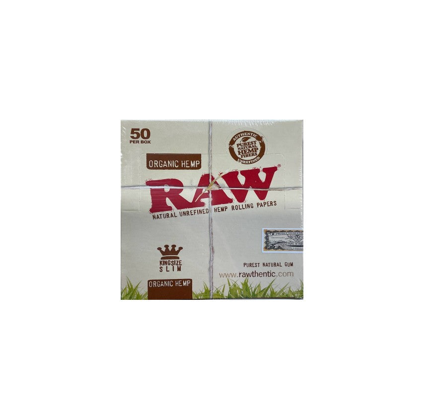 RAW ORGANIC KING SLIM 50CT