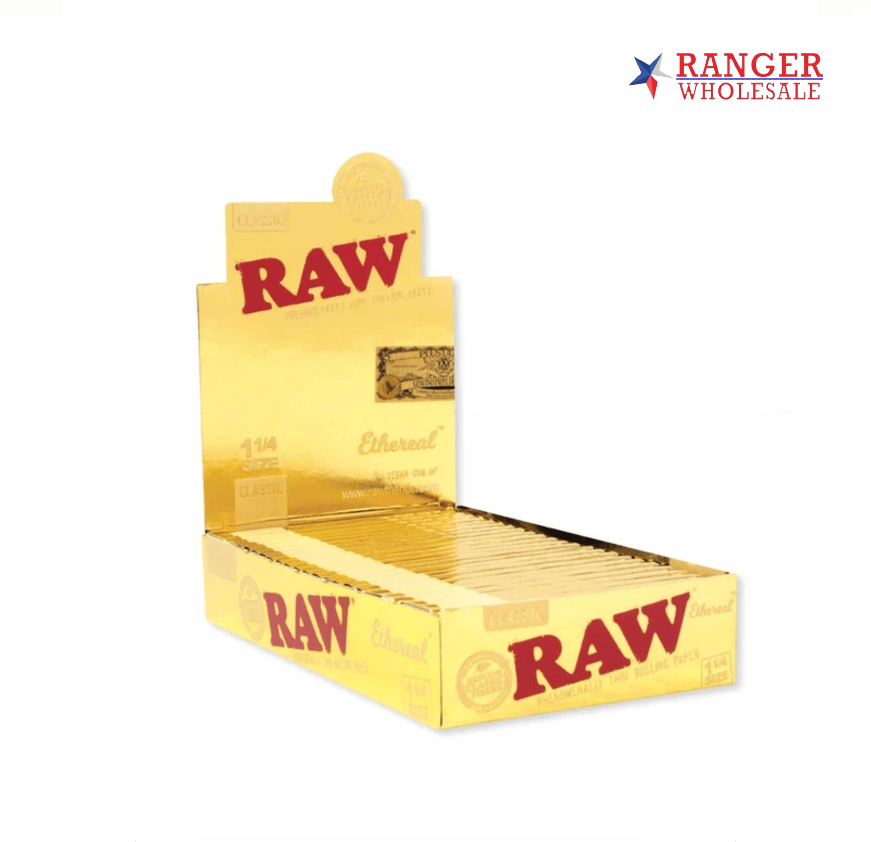 RAW PAPER 11/4 24/BOX ETHEREAL