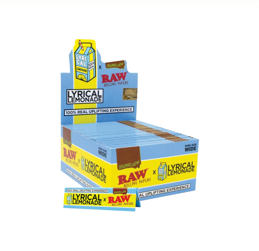 RAW PAPER W LEMONADE KING 50CT