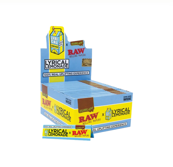 RAW PAPER W LEMONADE KING 50CT