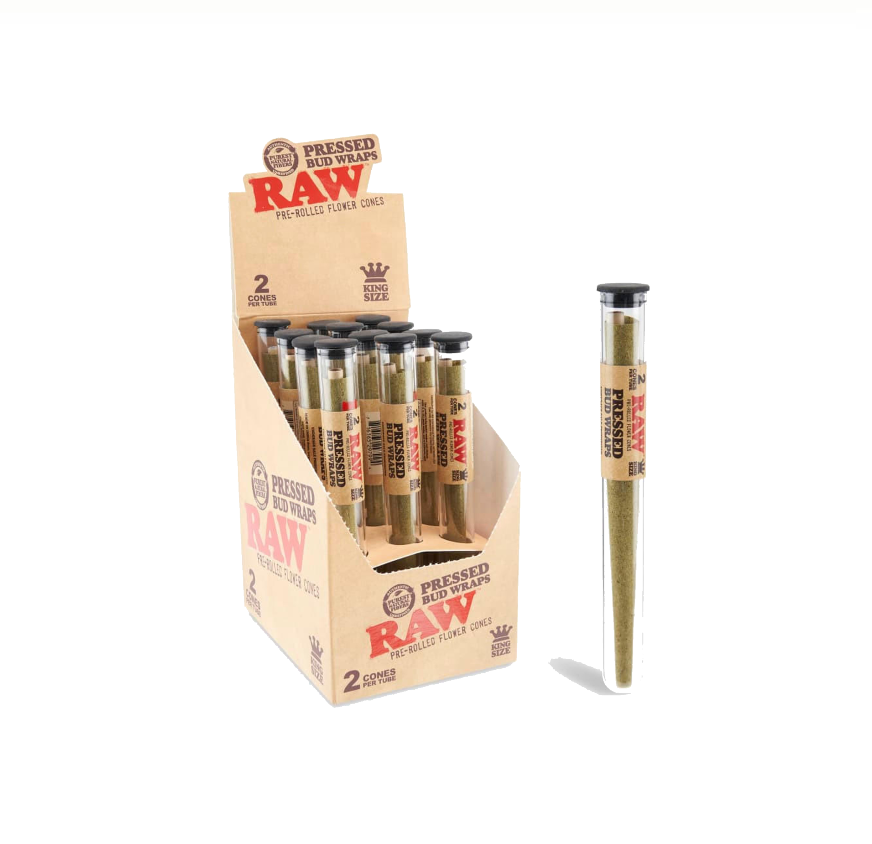 RAW PRESSED BUD WRAP KG 3/12CT