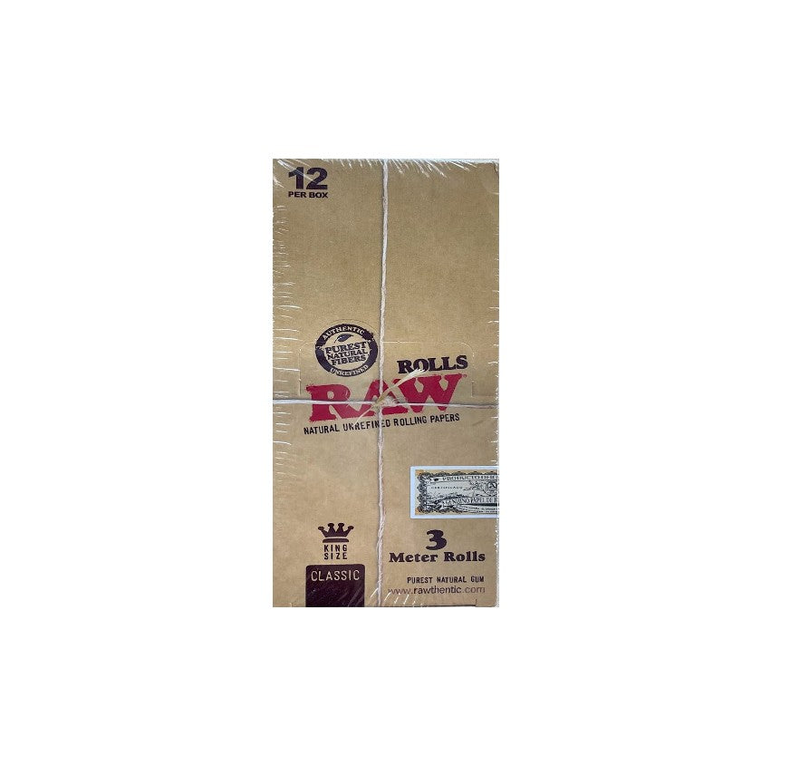 RAW CLASSIC ROLL SLIM 3M 12CT
