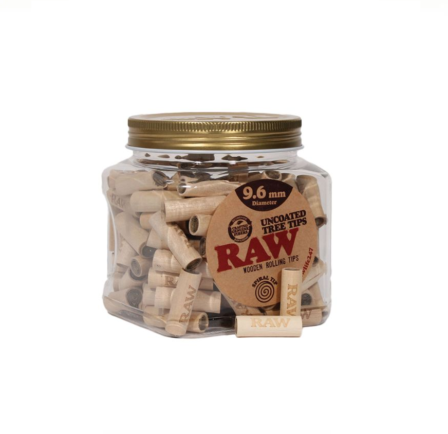 RAW UNCOATED TREE TIPS 130CT
