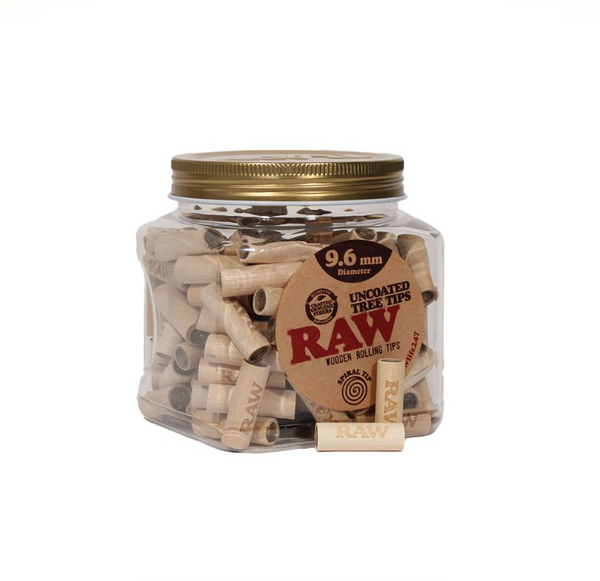 RAW UNCOATED TREE TIPS 130CT