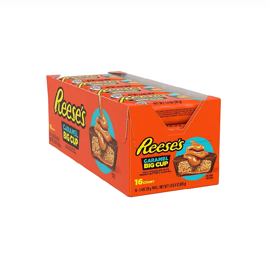REESES BIG CUPCARAMEL1.4OZ16CT
