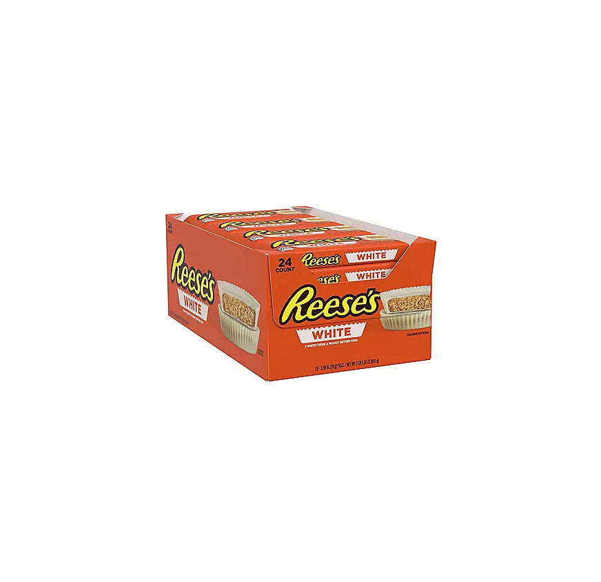 REESE'S WHITE PENA BUTTER 24CT