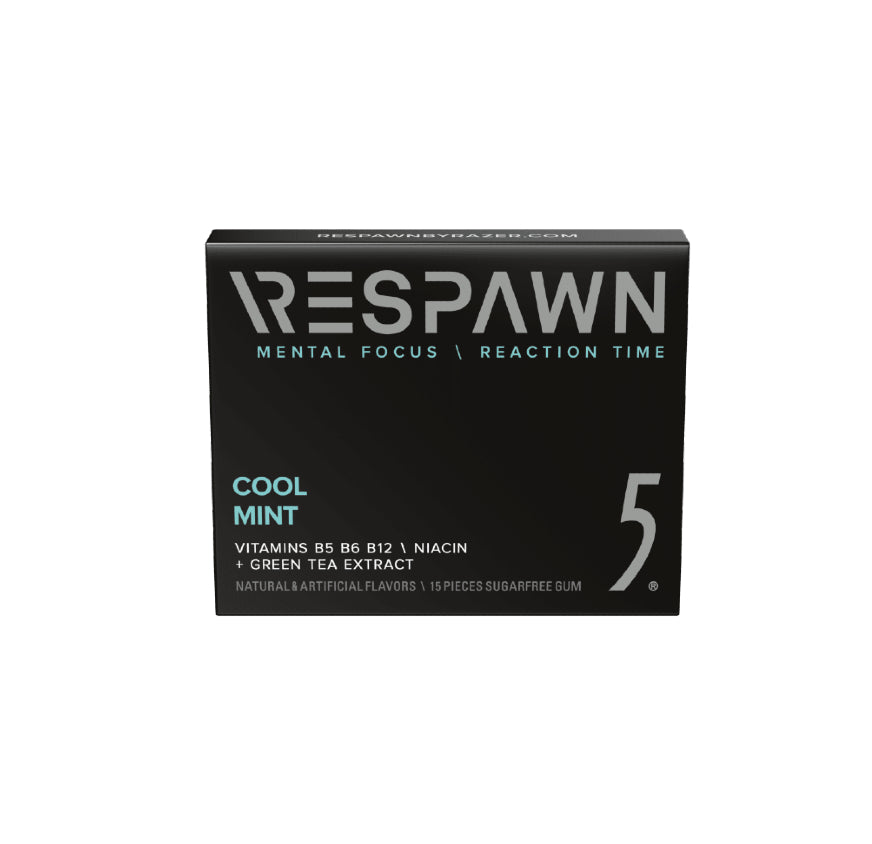 RESPAWN 5 COOL MINT GUM 12CT