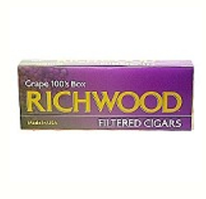 RICHWOOD CIGARS-GRAPE BX