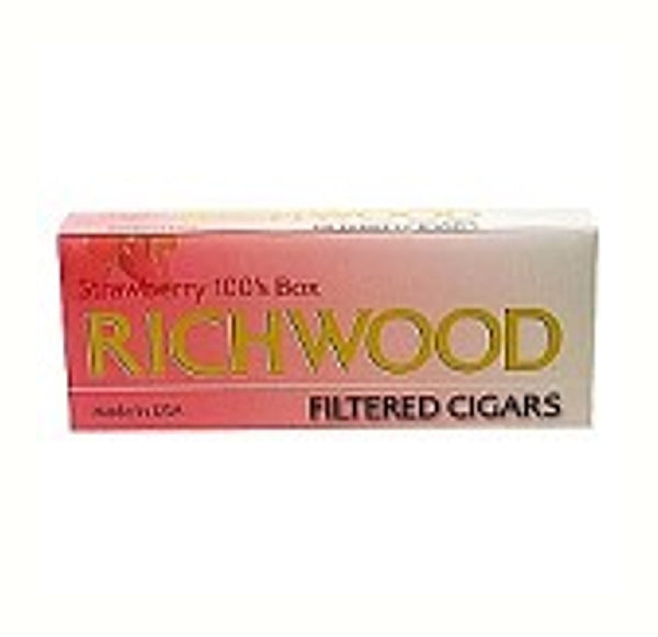 RICHWOOD CIGARS-STRAWBERRY BX