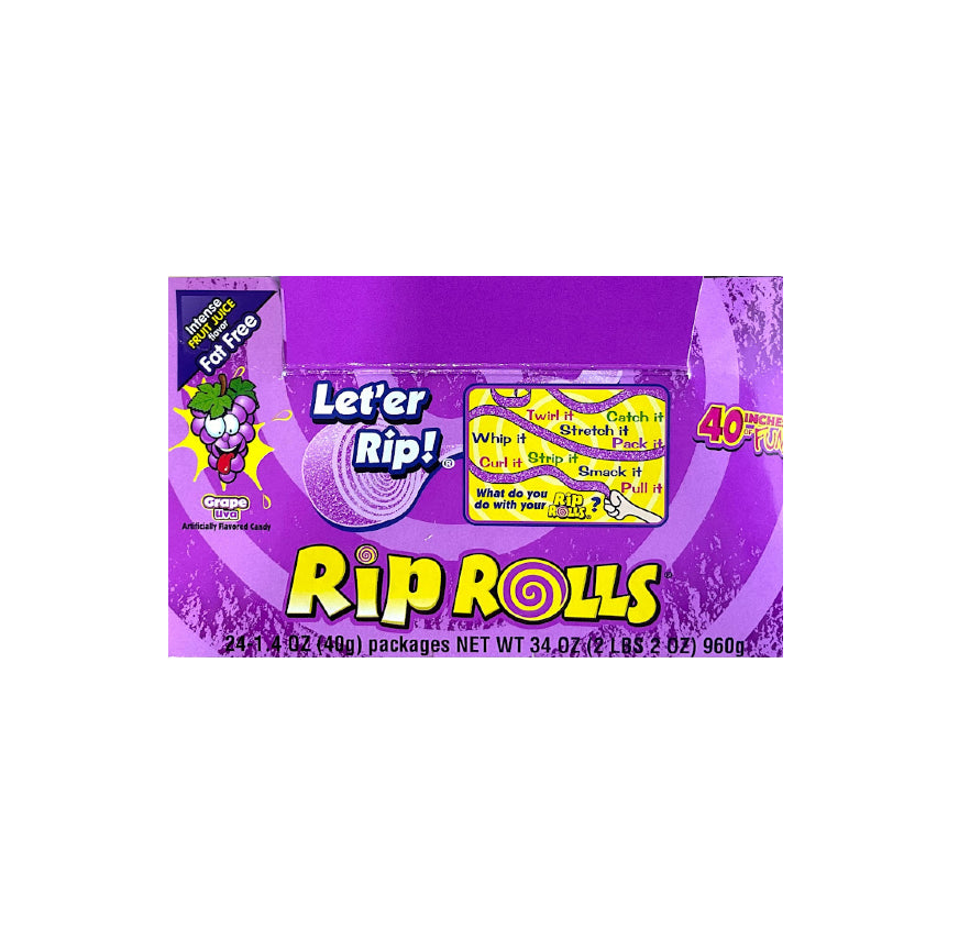 RIP ROLLS GRAPE 24CT