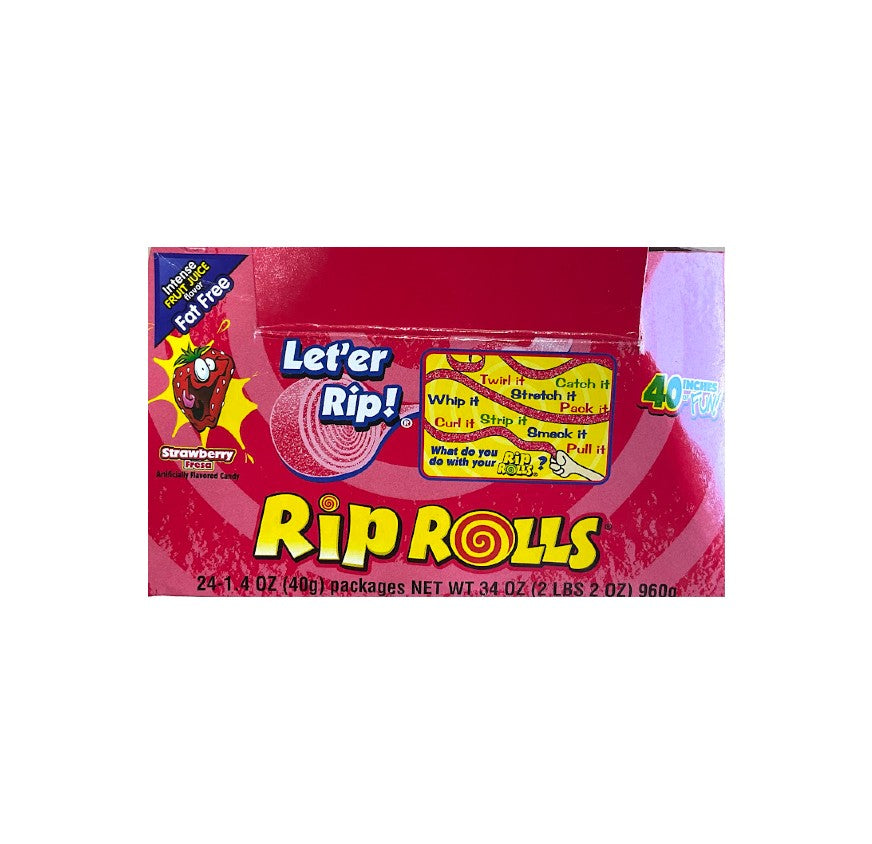RIP ROLLS STRAWBERRY 24CT