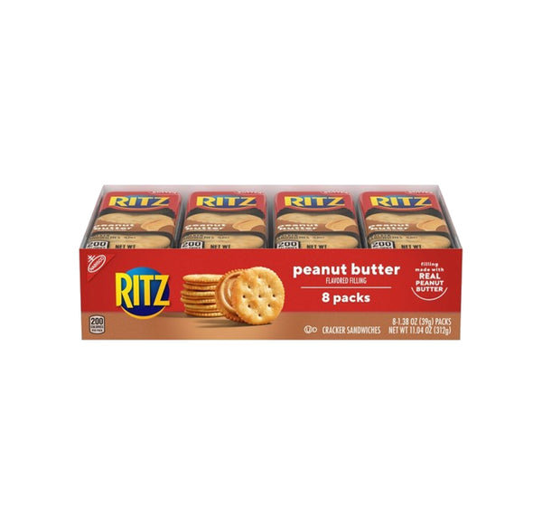 RITZ-PEANUT BUTTER 8CT/1.38oz