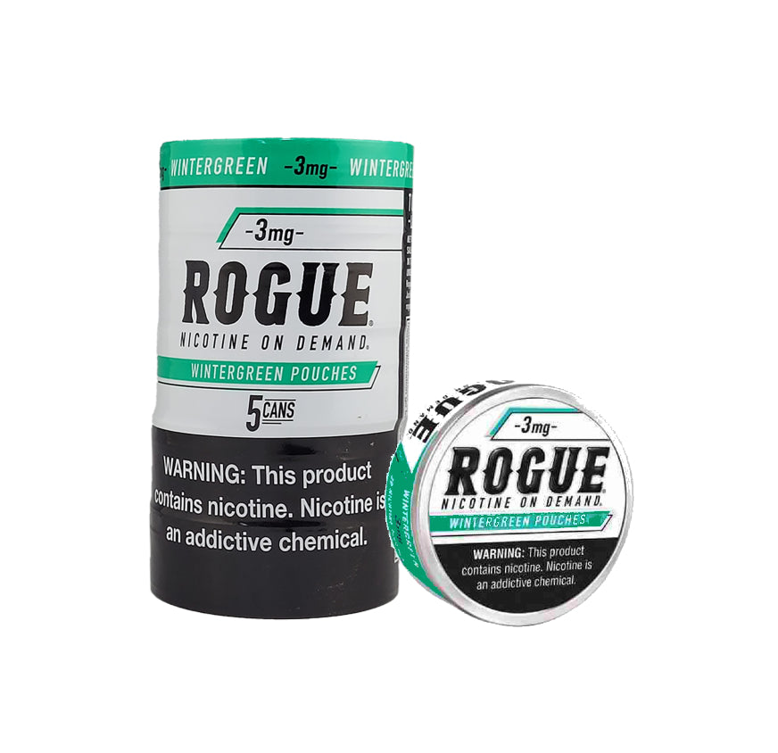 ROGUE NICOTINE WINTERGREEN 3MG