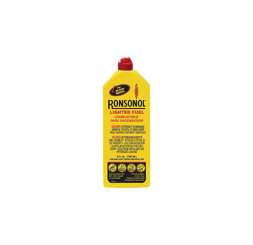 RONSON LIGHTER FUEL 5 OZYELLOW