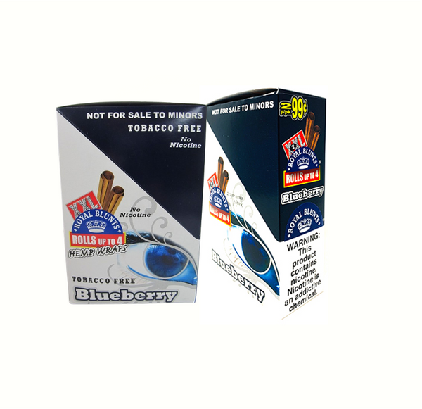 ROYAL BLUNT WRAP25CT BERRY