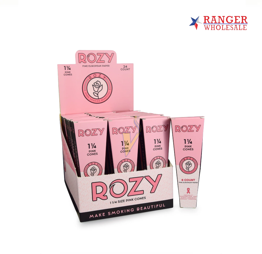 ROZY PINK CONE 1 1/4 24CT