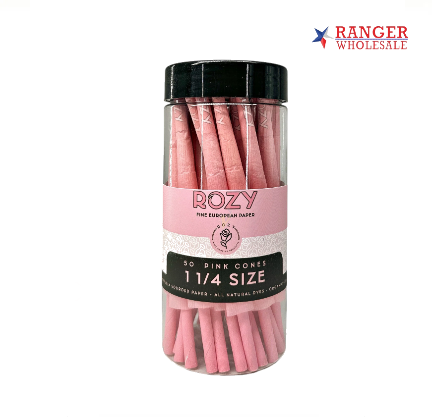 ROZY PINK CONE 1 1/4 50CT