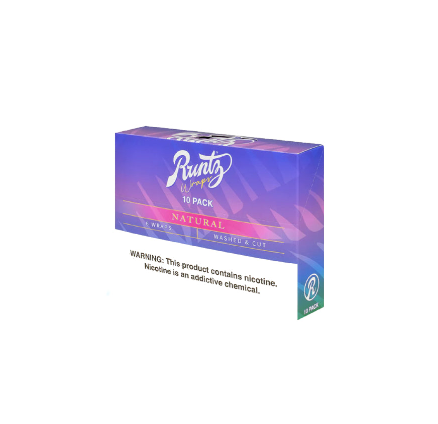 RUNTZ WRAPS NATURAL 10PK