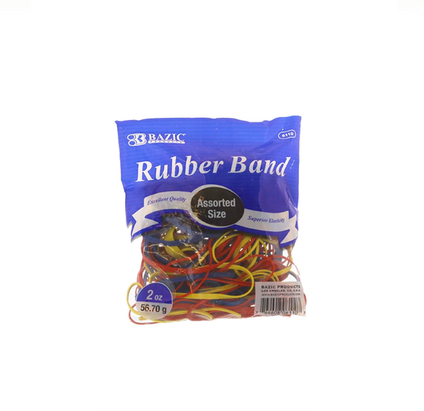 Rubber Bands 2OZ BAZIC