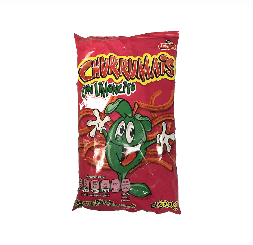 SABRITAS CHURRUMAIS CHIPS 145G