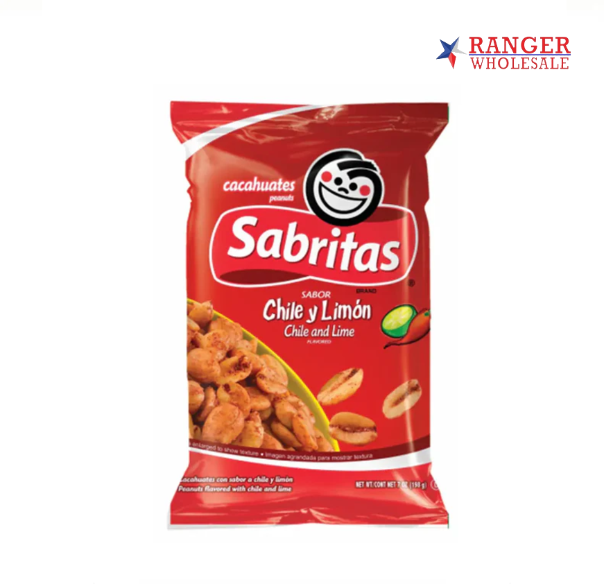 SABRITAS PEANUT CHILI LIME 7OZ