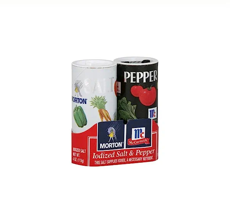 SALT/PEPPER SHAKER 4OZ