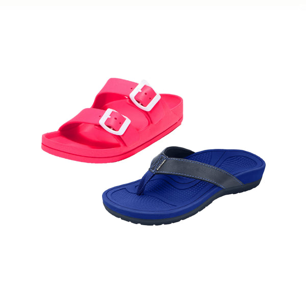 SANDAL BLUE 5/6 & PINK 6/7