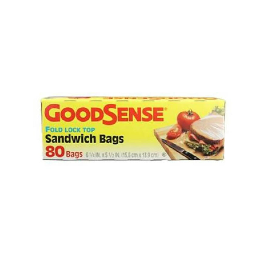 SANDWICH BAGS GOODSENSE 80ct