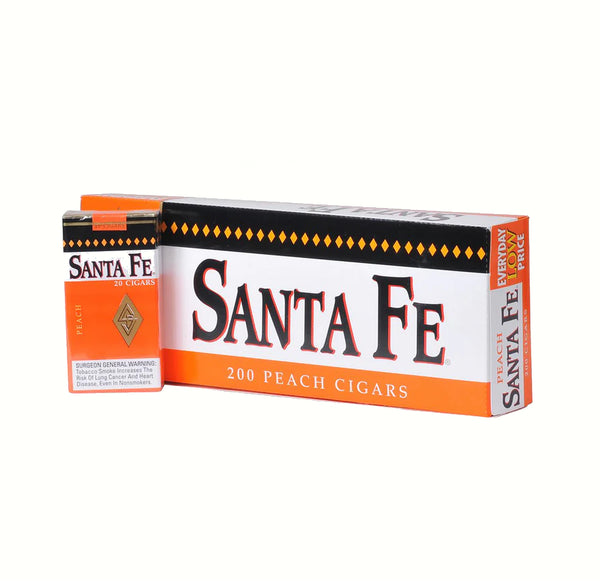 SANTA FE CIGARS 10CT -PEACH