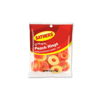 SATHER PEACH RING 6OZ BAG