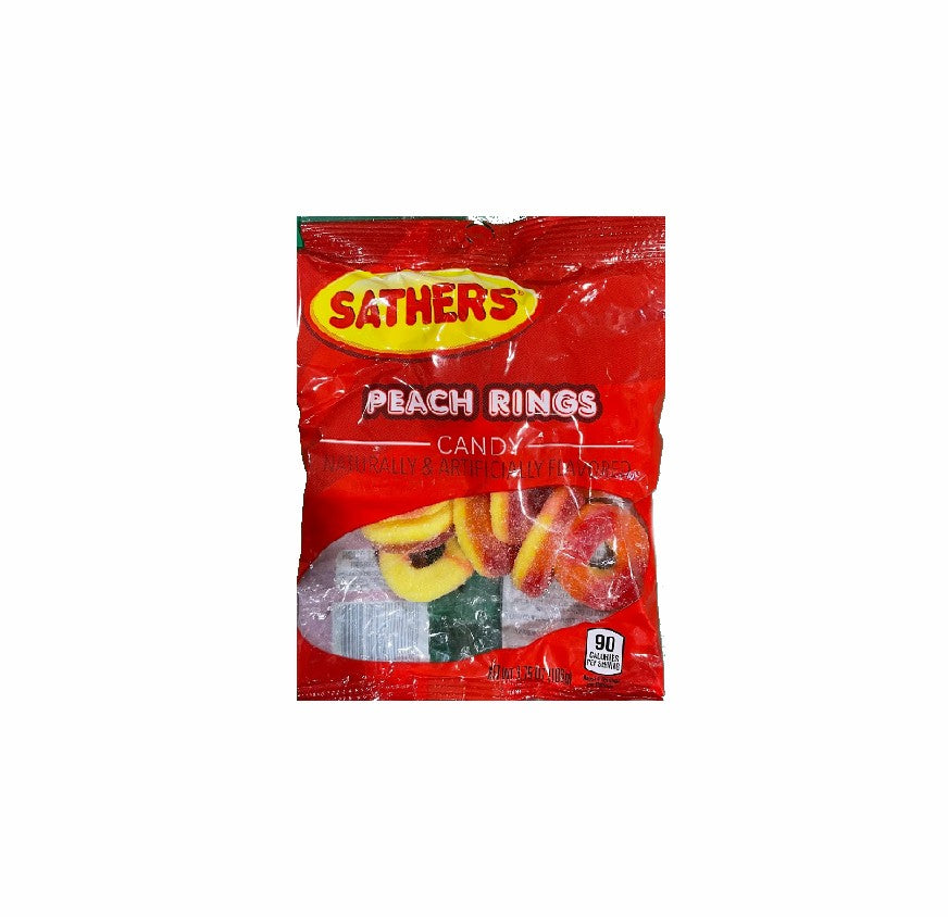 SNACKERZ 2/$1 PEACH RINGS