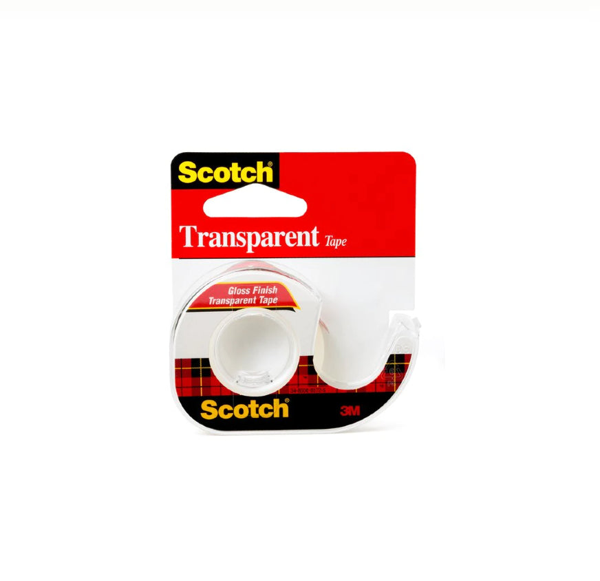 SCOTCH TRANSPARENT TAPE 3M