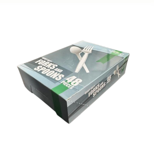 SELECT FORKS/ SPOONS 48CT