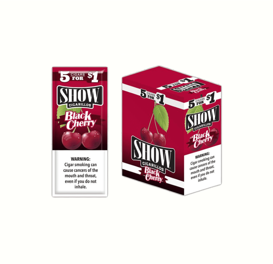 SHOW BLACK CHERRY 15/5PK 5/$1
