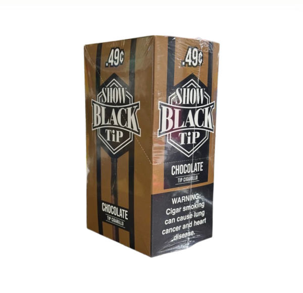 SHOW BLACK TIP 0.49 25CT CHOCO