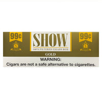 SHOW FILTER CIGAR GOLD