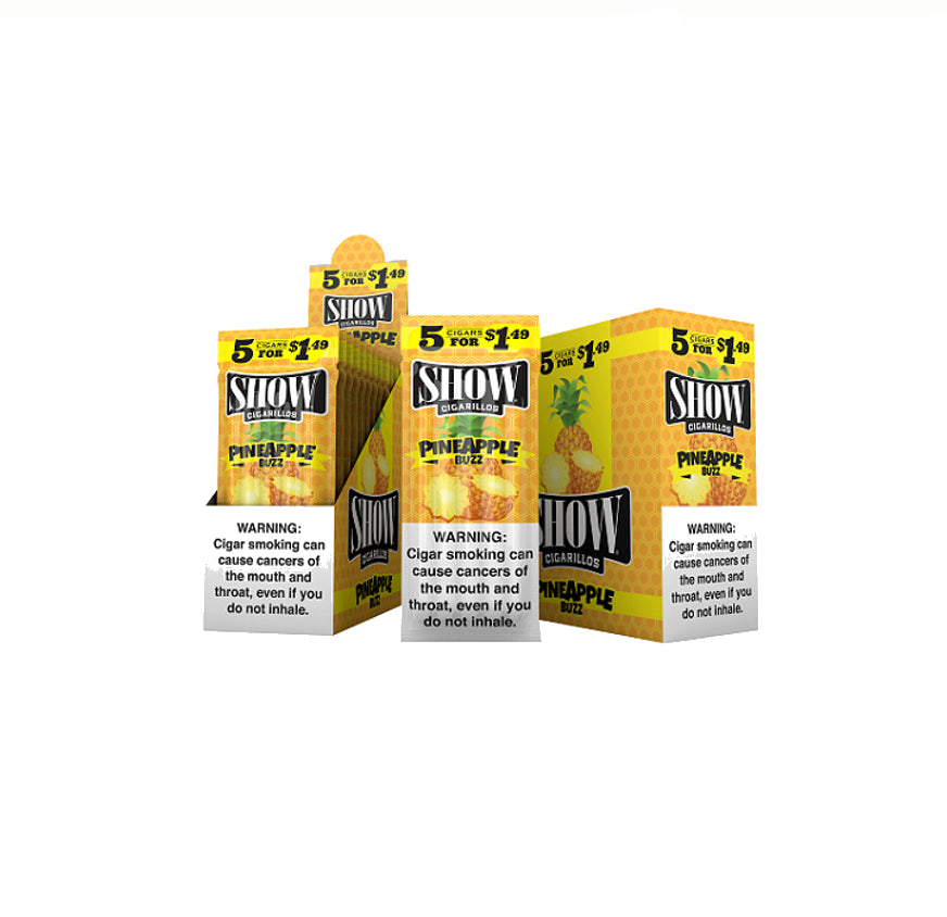 SHOW  PINEAPPLE 15/5PK 5/$1