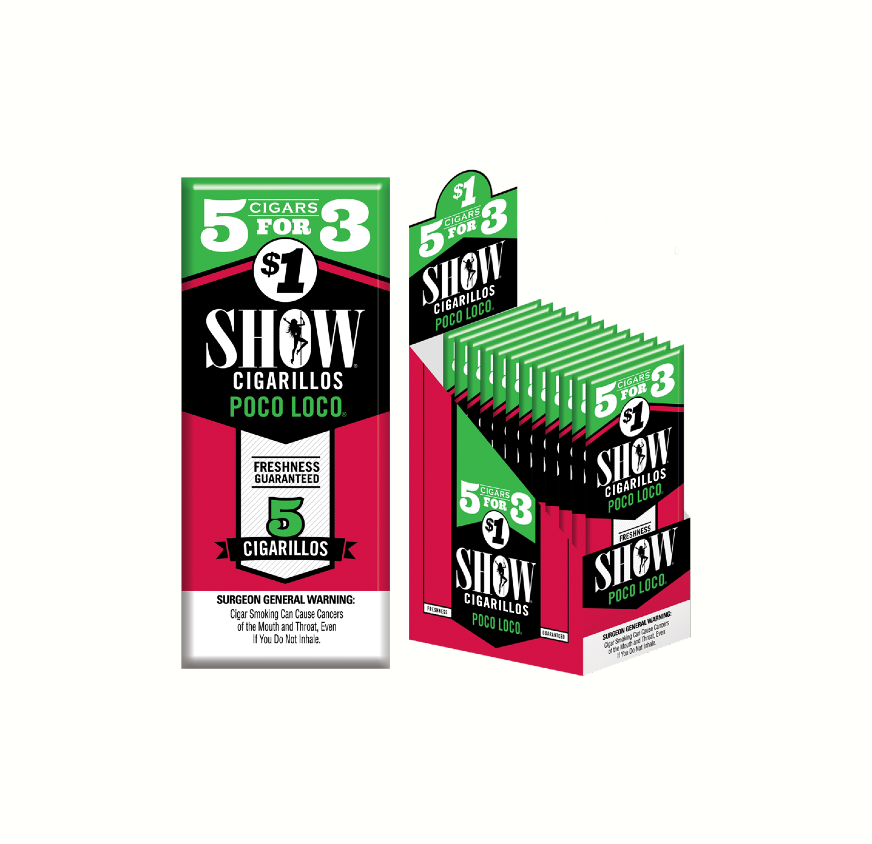 SHOW POCO LOCO 15/5PK 5/$1