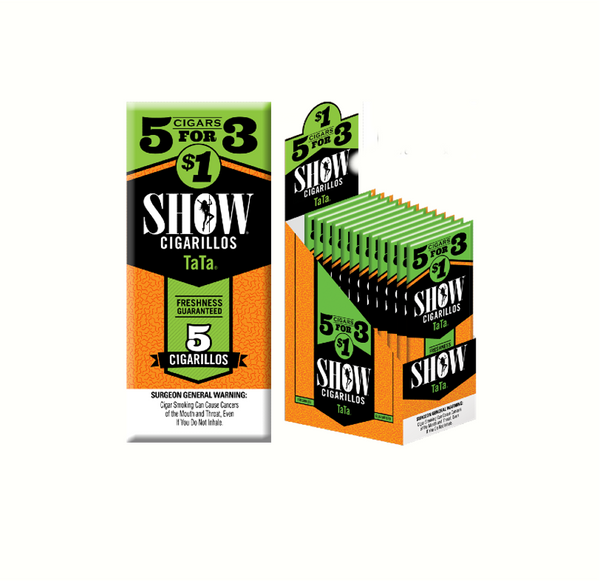 SHOW TATA 15/5PK 5/$1