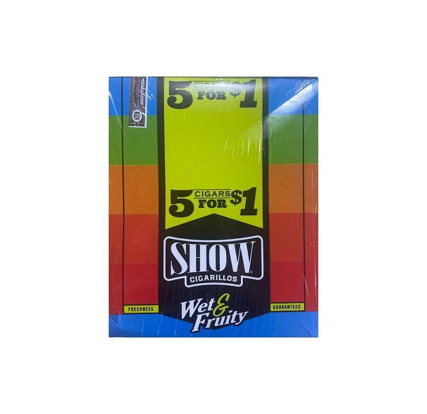 SHOW WET&FRUITY 15/5PK 5/$1