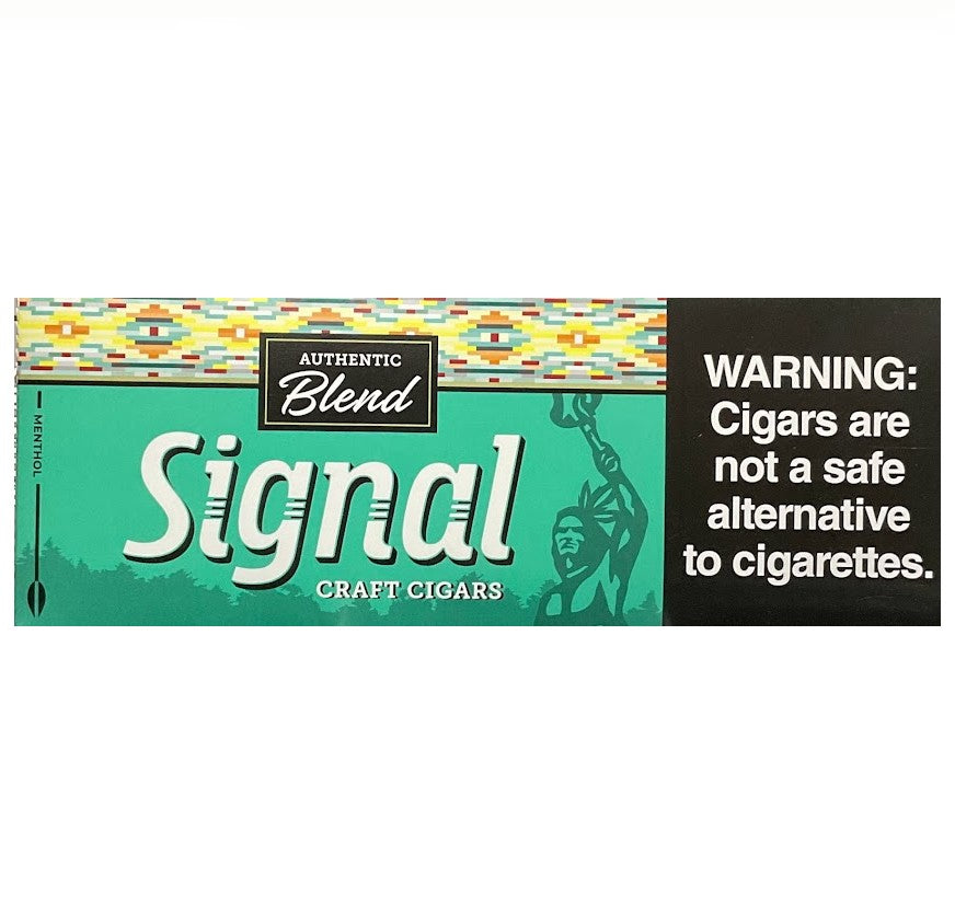SIGNAL FILTER CIGAR MENTHOL