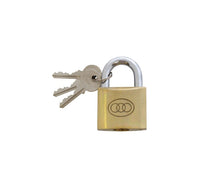 SIMPLY BRASS PAD LOCK 50MM