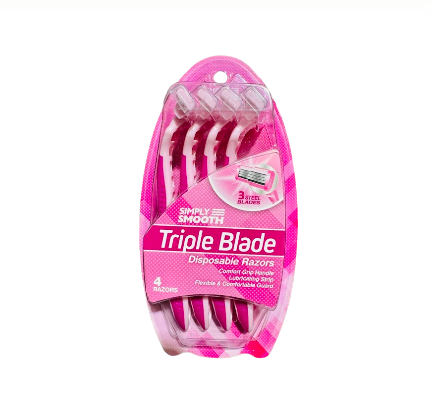 SIMPLY SMOOTH RAZOR WOMEN 4PK