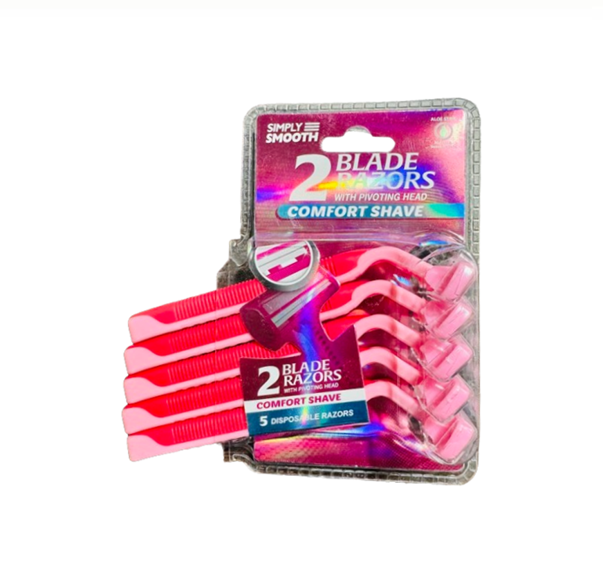 SIMPLY SMOOTH RAZOR WOMEN 5PK