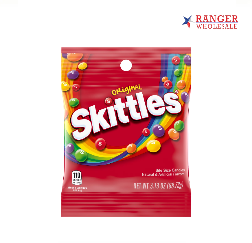 SKITTLES ORIGINAL 3.13OZ BAG